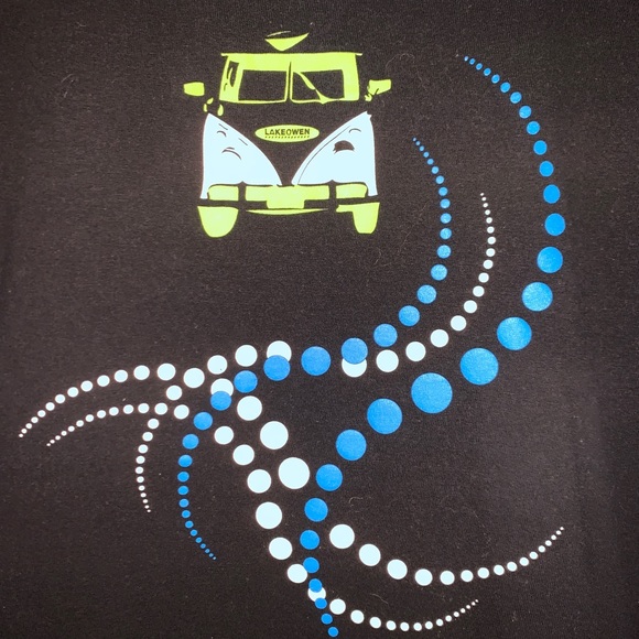 men’s black ‘Lake Owen’ short-sleeved T-shirt S - Picture 2 of 5